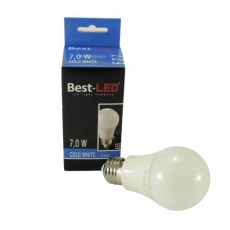 BEST LED žárovka E27, 240V, 7W, 680lm, CW